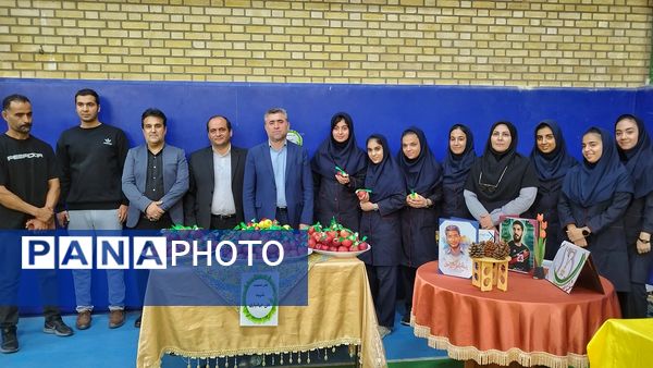 افتتاحیه المپیاد درون مدرسه‌ای به‌مناسبت هفته تربیت‌بدنی و ورزش در دبیرستان الزهرا «س» شهرستان اشتهارد 