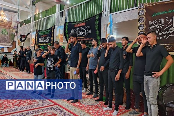 شام غریبان حسینی در مسجد جامع شهر بار