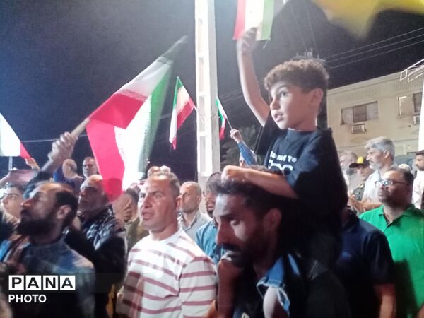 مردم فین هرمزگان با آرمان‌های انقلاب اسلامی
