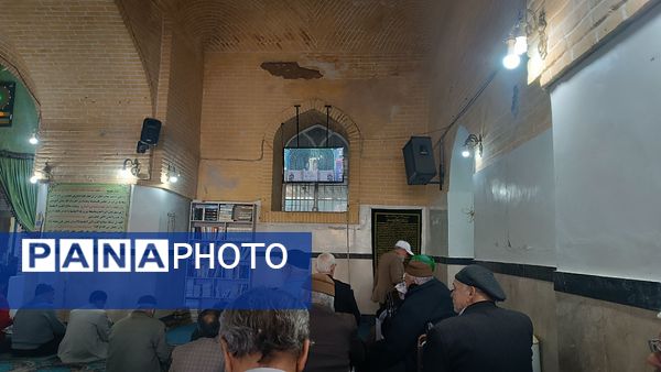 نماز عبادی سیاسی جمعه در هفته بسیج مستضعفین در نیشابور 