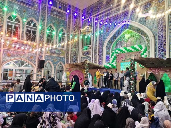 جشن باشکوه ولادت حضرت فاطمه زهرا (س) و روز مادر در نیشابور در تکیه ابوالفضلی