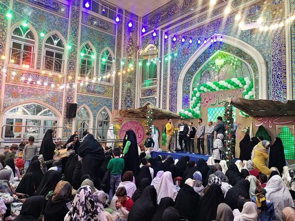 جشن باشکوه ولادت حضرت فاطمه زهرا (س) و روز مادر در نیشابور در تکیه ابوالفضلی