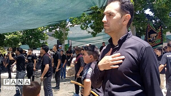 عزاداری چهار مین روز از ماه محرم در بوژ آباد میهمان قاب پانا