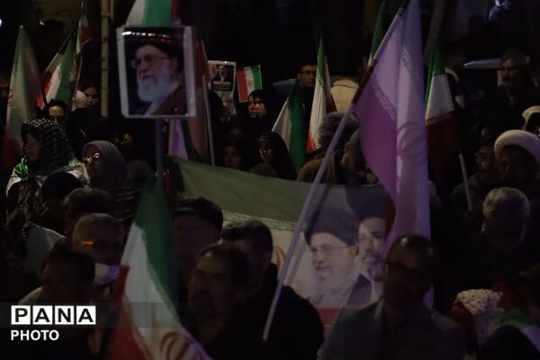 اجتماع باشکوه مردم شهرستان نیشابور 