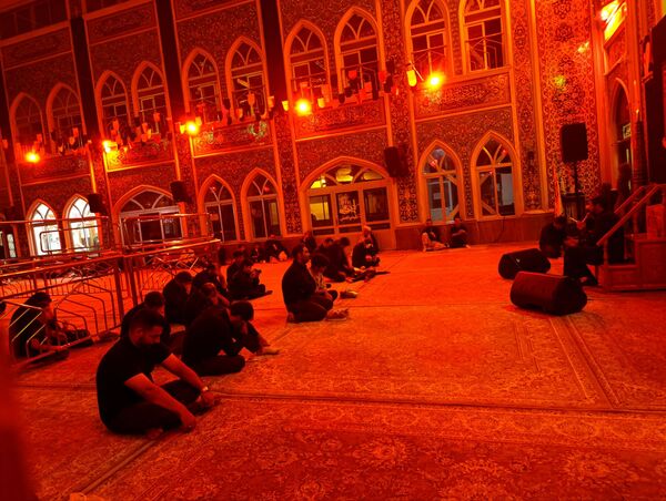 برگزاری مراسم عزاداری شب دوم  ماه محرم در تکیه ابوالفضلی نیشابور