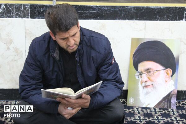 اجتماع مردم شهید پرور شهرستان فاروج در میدان رضوی در پی شهادت آیت الله العظمی امام خامنه‌ای (رضوان الله تعالی علیه) 