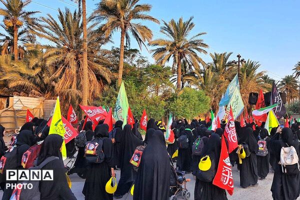 میلیون‌ها زائر از سرتاسر کشور در مسیر پیاده‌روی اربعین