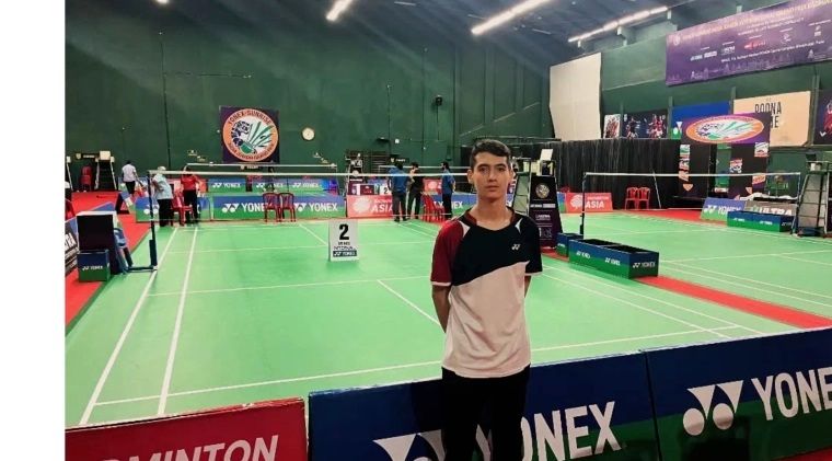 صعود بدمینتون‌باز ‌ایرانی در مسابقات قهرمانی یونکس سانرایز جوانان جهان‌