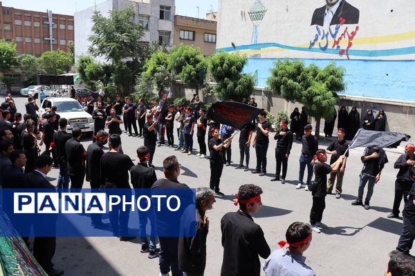 تجمع هیأت دانش‌آموزی منطقه ۲ در دهه اول محرم 