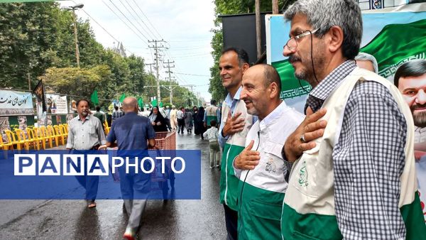 جشن دو کیلومتری عید غدیر در آمل