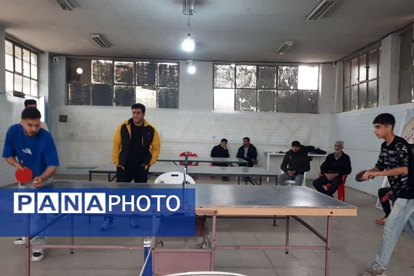 مسابقات قهرمانی تنیس روی میز منطقه کهریزک 