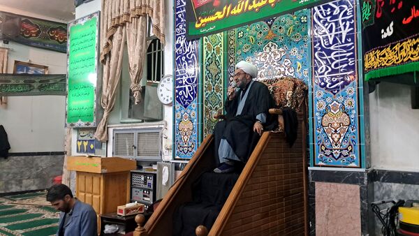 عزاداری شب‌های محرم در مسجد صاحب الزمان آشخانه 