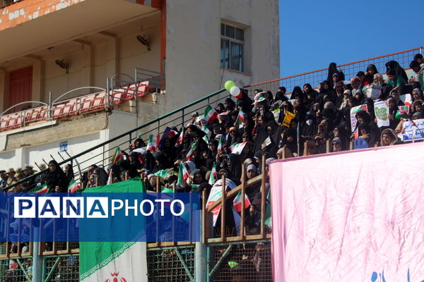 شکوه حضور مردم بوشهر در راهپیمایی ۲۲ بهمن