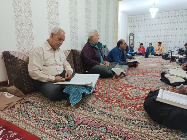 جز خوانی ماه مبارک رمضان در منازل شهروندان بیرجندی 
