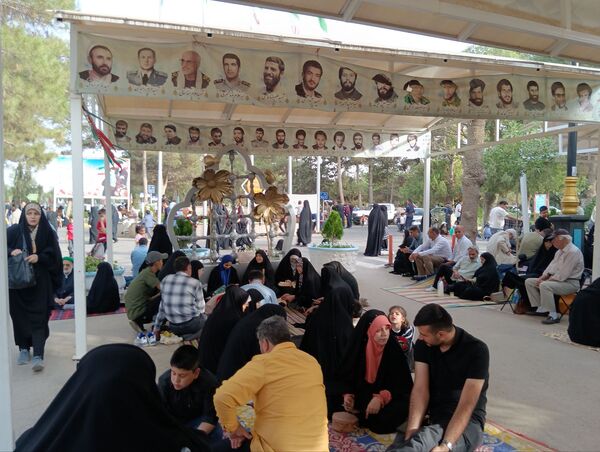 برگزاری دعای پر فضیلت عرفه در بهشت رضا(ع) مشهد