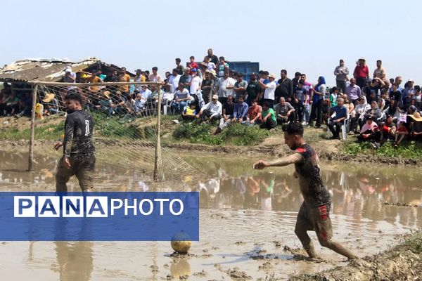 جشنواره فرهنگی و ورزشی بازی‌های شالیزاری در گلوگاه 