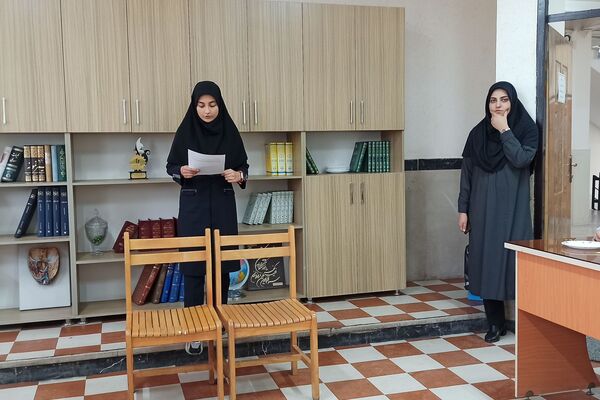 گرامیداشت هفته نیروی انتظامی در مدرسه یادگار امام ورامین