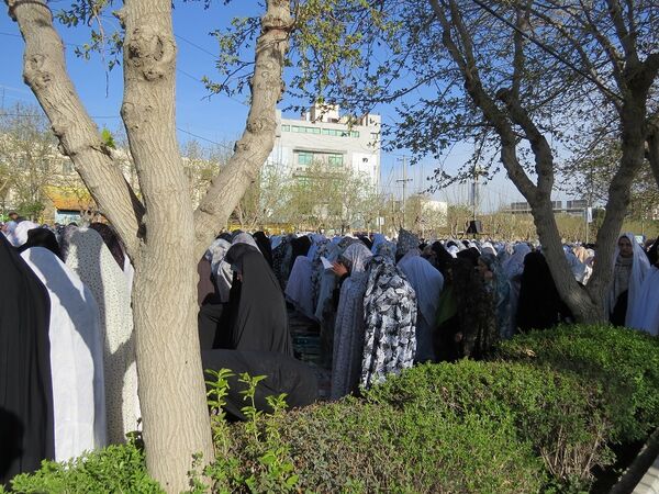 اقامه نماز عید فطر در شهرستان بجنورد 
