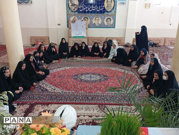 اردوی جهادی نوجهادان دانش‌آموز در دبستان مودت روستای لارک