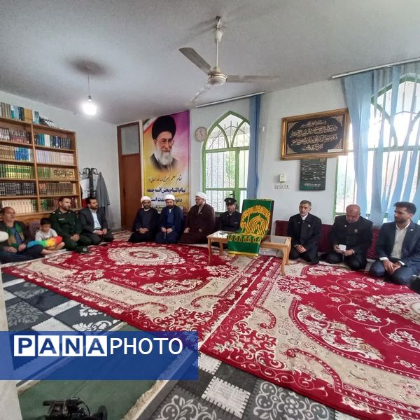 استقبال از خادمان حرم مطهر امام رضا (ع) در شهرستان فاروج 