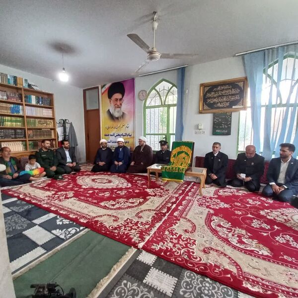 استقبال از خادمان حرم مطهر امام رضا (ع) در شهرستان فاروج 