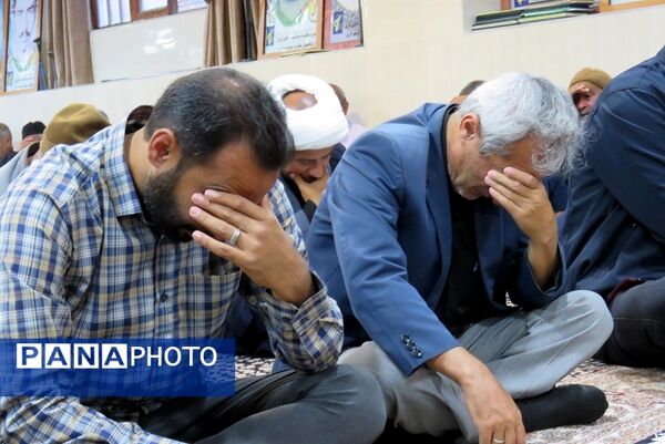 مراسم شهادت رئیس جمهور شهید سید ابراهیم رئیسی در شهر درق 