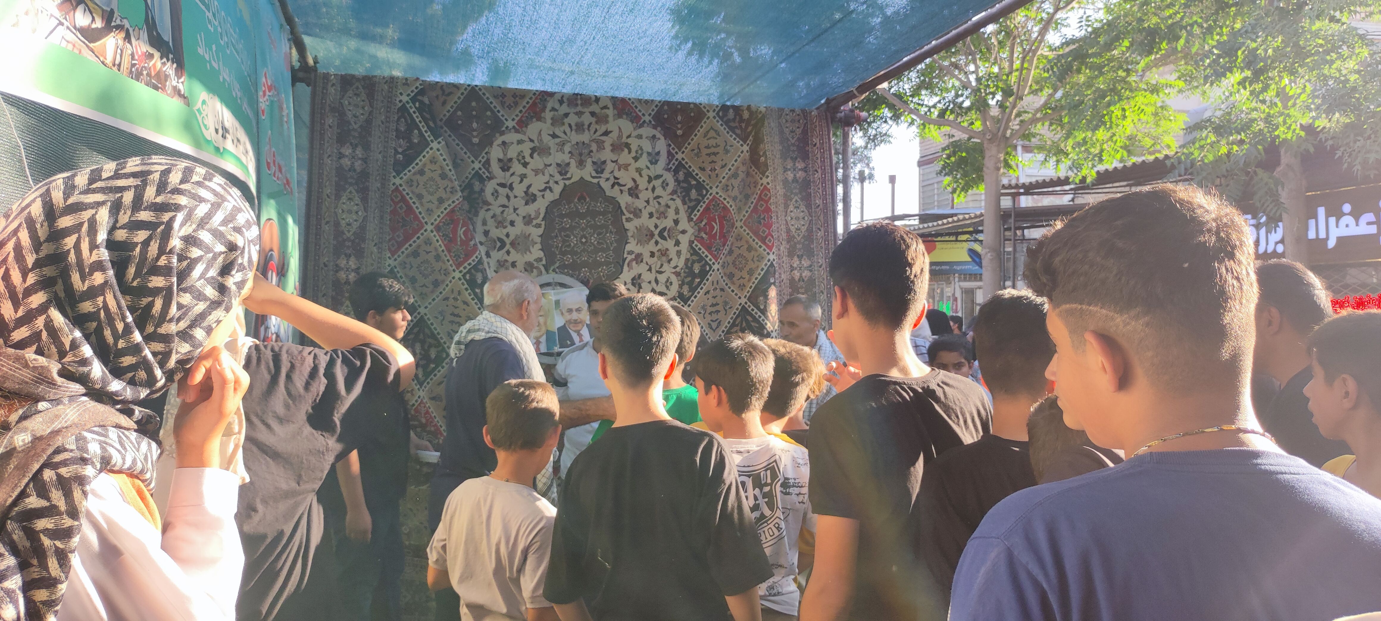 برگزاری مسابقات دارت در موکب‌های جشن غدیر در شهرستان شیروان