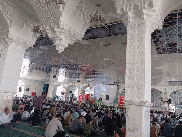 نماز عبادی سیاسی جمعه در شهرستان کاشمر 