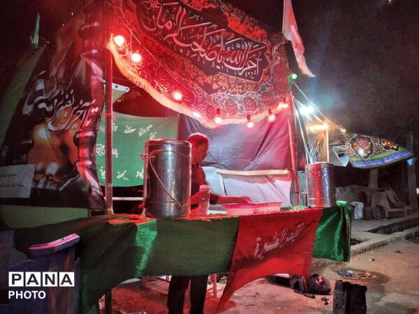 شب عاشورا به نام  و یادحسین در شهر بار