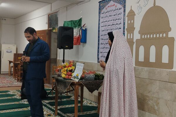 افتتاحیه هیئت هفتگی دانش‌آموزی 