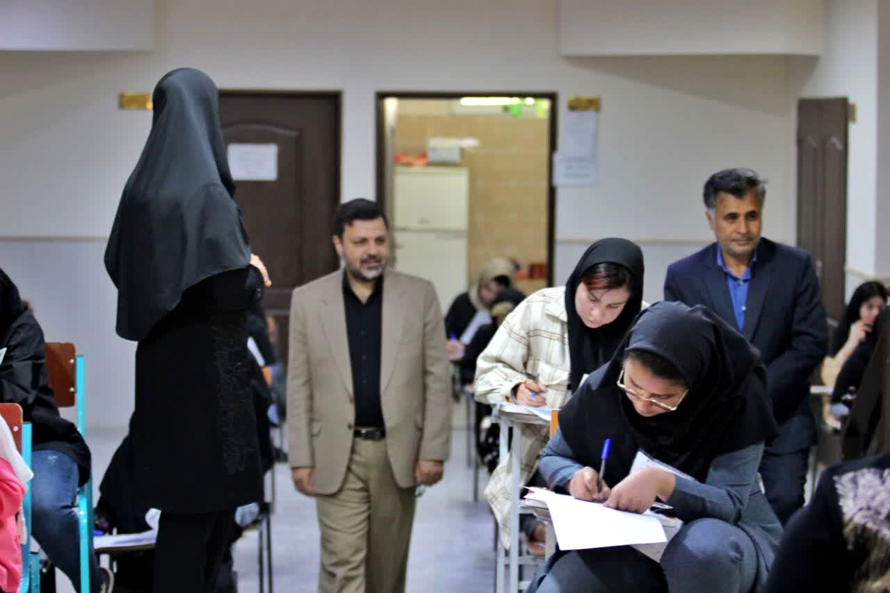 بازدید مدیرکل صدا و سیمای مرکز کهگیلویه و بویراحمد  از فرآیند  برگزاری امتحانات نهایی در یاسوج