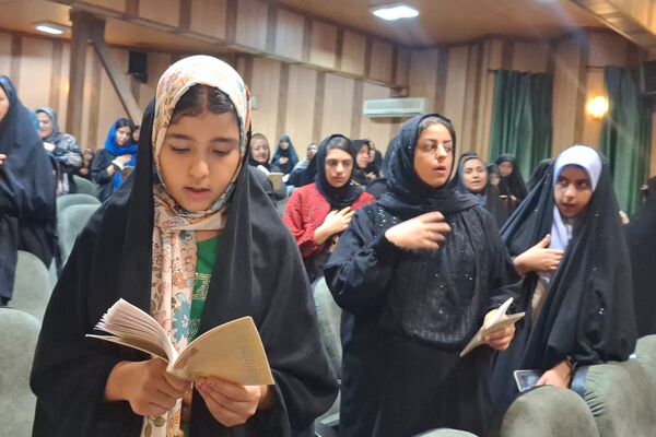 مراسم عزاداری دختران امام رضا (ع) ناحیه ۳ شیراز