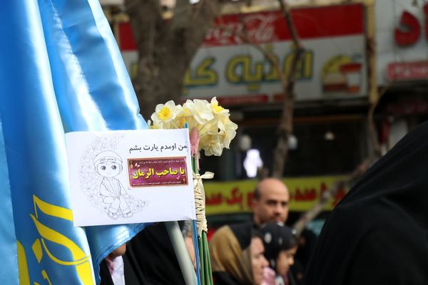 اجتماع عظیم منتظران ظهور در میدان شهدا مشهد
