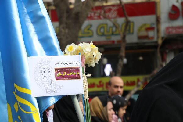 اجتماع عظیم منتظران ظهور در میدان شهدا مشهد
