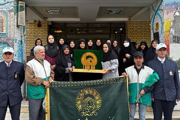 گرامیداشت دهه کرامت در هنرستان ایثار ناحیه یک شهرری