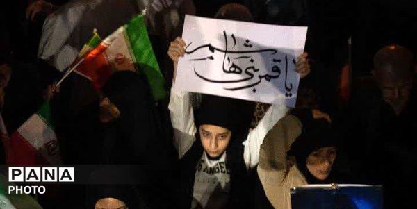 تجمعات عظیم مردمی نسبت به استکبار جهانی در کرج
