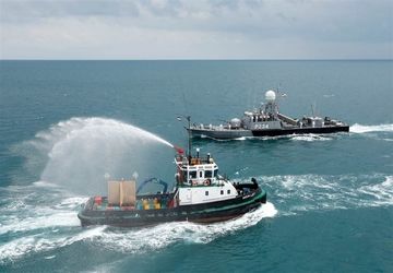 رزمایش مرکب امداد نجات دریای خزر در دو فاز ساحلی و دریایی برگزار می‌شود