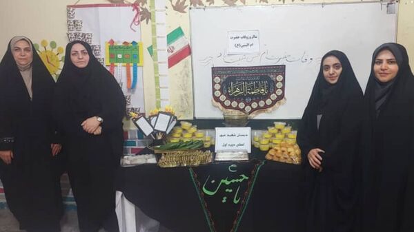 ایستگاه صلواتی در دبستان شهید غیور اصلی
