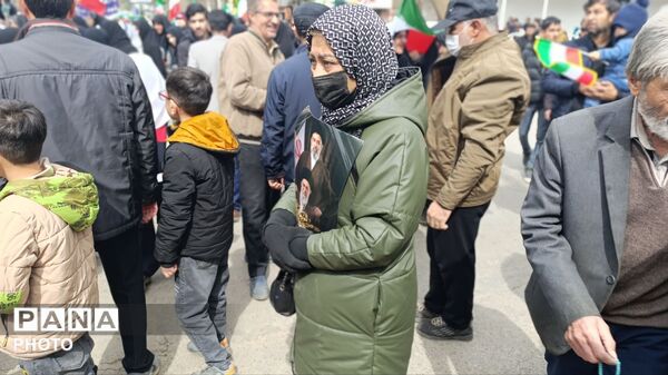 حضور حماسی مردم در راهپیمایی روز قدس در نیشابور 
