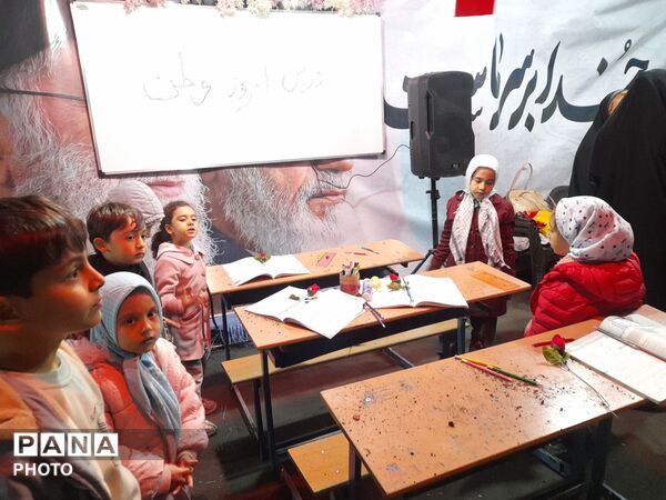 برپایی موکب اداره آموزش و پرورش ناحیه دو کرج در قرار شبانه