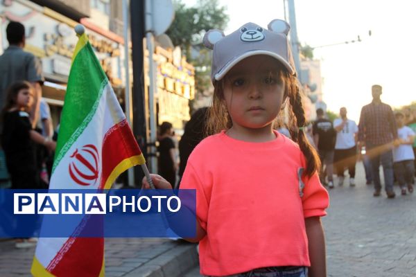 حضور پرشور اقشار مردم در جشن عید غدیر زنجان