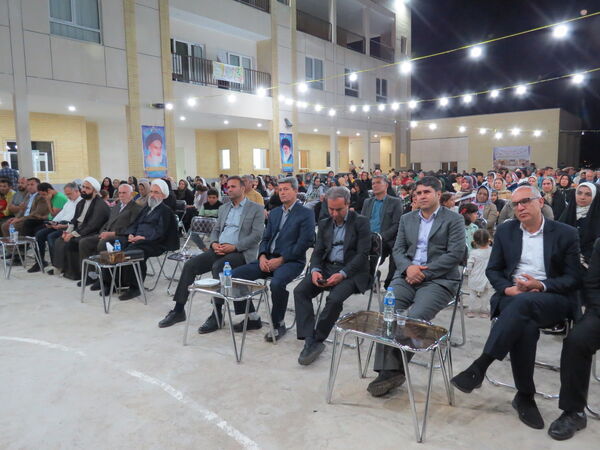 جشن عید غدیر در هنرستان خیر ساز نور هل اتی شهر حصار گرمخان
