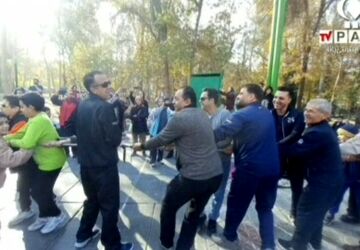 همایش پیاده روی خانوادگی همراه با کادر دبستان  هیئت امنایی جنت