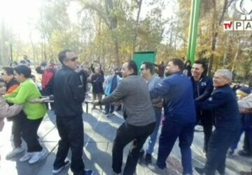 همایش پیاده روی خانوادگی همراه با کادر دبستان  هیئت امنایی جنت