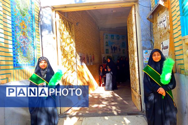 هیات دانش‌آموزی مجموعه تربیت علوی، میزبان شهید گمنام