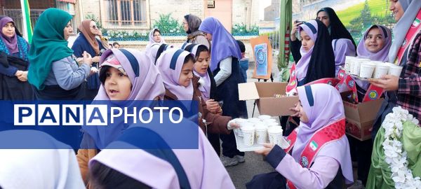 برپایی موکب حضرت رقیه(س) در دبستان شاهد تحقیقی ناحیه۶