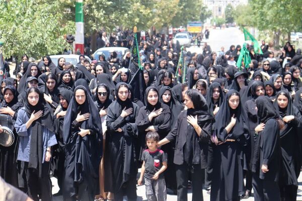 تصاویری از حماسه عشق و ارادت در دیار زاگرس