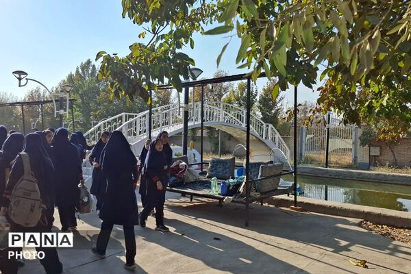  اردوی تفریحی دانش‌آموزان هیات امنایی فرزانگان در دهکده تفریحی