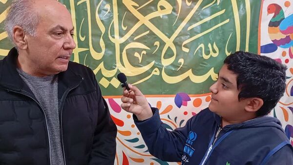 قدردانی از خیر مدرسه ساز در روز میلاد حضرت علی(ع)