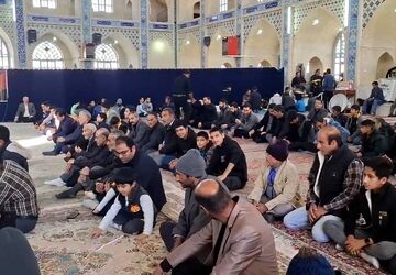 عزاداری مردم بنادکوک به مناسبت شهادت حضرت فاطمه (س)